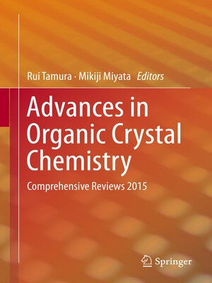 cover image of Advances in Organic Crystal Chemistry